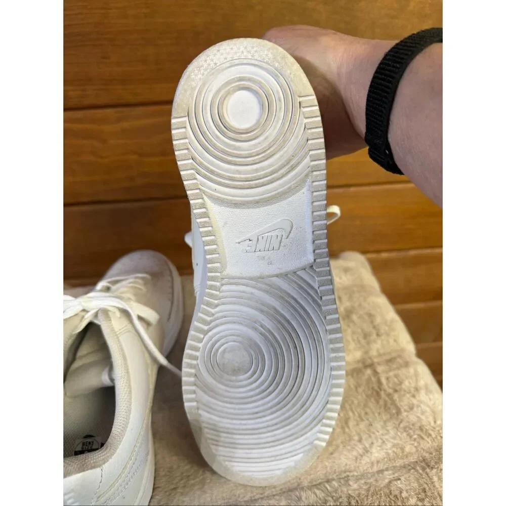Nike Mens Court Vision Low sneakers Sz 8 white CD5463~100